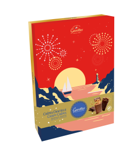 Coffret Voilier - Crêpes Dentelle Lait et Noir | GAVOTTES®