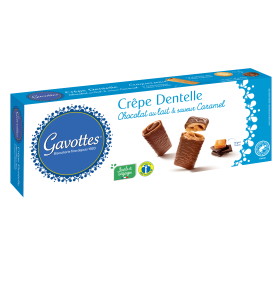 Crêpes Dentelle Chocolat au Lait et Caramel