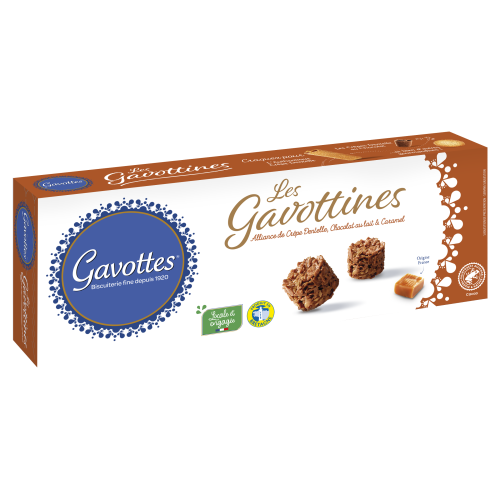 Gavottines au Chocolat au Lait et Caramel - Gavottes