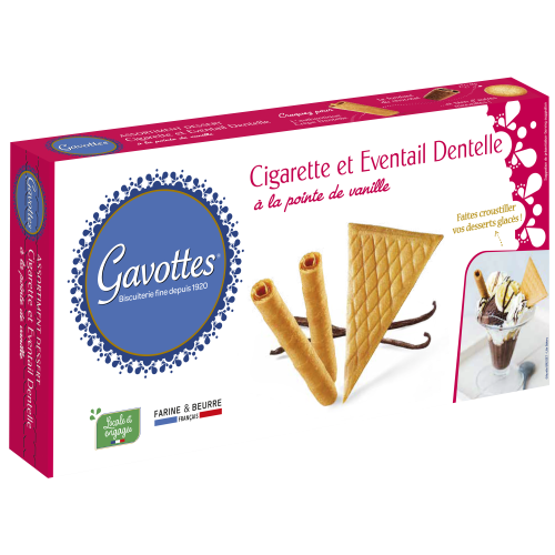 Assortiment Dessert - Cigarettes et Eventails - Gavottes