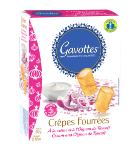 Crêpes Fourrées - Crème et Oignon de Roscoff AOP