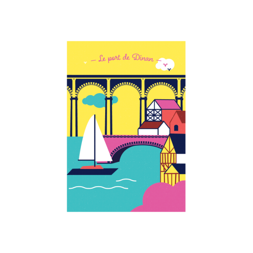 Carnet - Le Port de Dinan