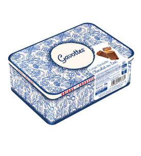 Coffret Crêpes Dentelle Chocolat au Lait - Gavottes x Amour Breton