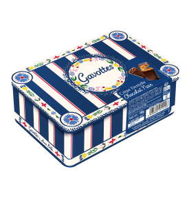 Coffret Crêpes Dentelle Chocolat Noir - Gavottes x Amour Breton