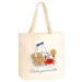 Sac de plage en coton "pêche gourmande"