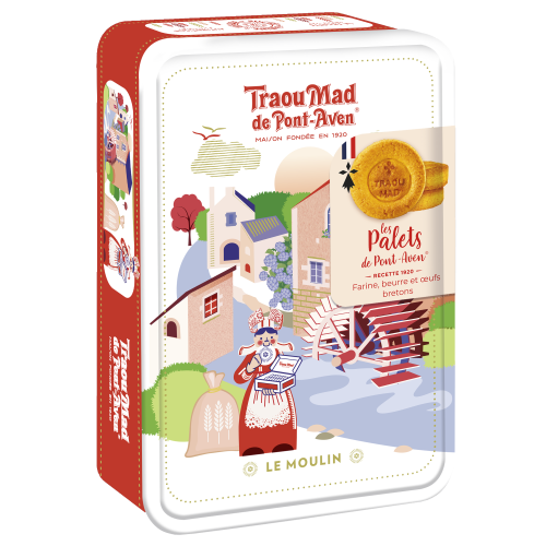 Coffret Le Moulin - Palets de Pont-Aven