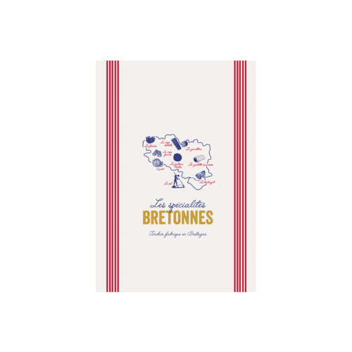 Torchon Les Spécialités Bretonnes
