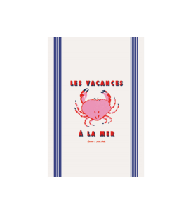 Torchon Vacances à la Mer - Gavottes x Amour Breton