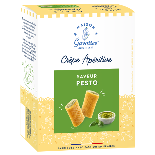 Crêpes Apéritives saveur Cheddar - Maison Gavottes
