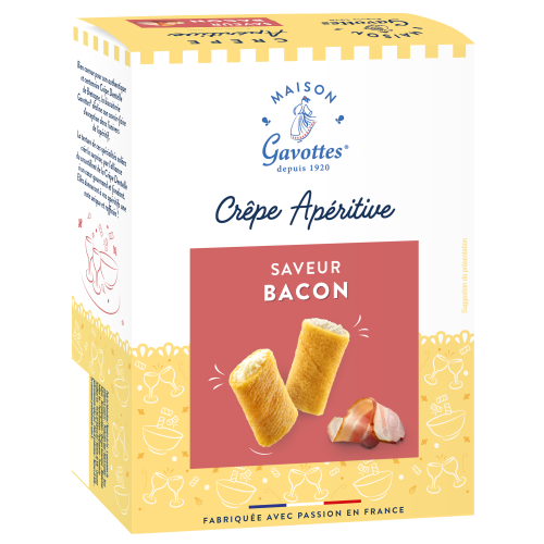 Crêpes Apéritives Saveur Bacon - Maison Gavottes
