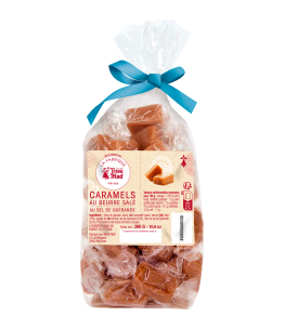 Sachets de bonbons au caramel