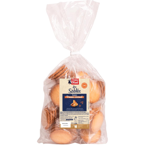 Sachet de Sablés Bretons Pomme Caramel | TRAOU MAD®