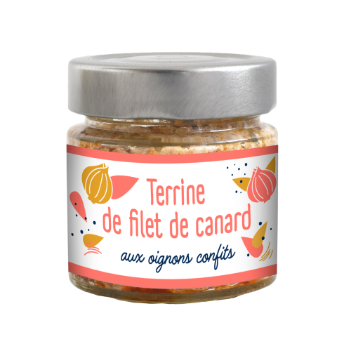 Terrine de Filet de Canard aux Oignons Confits