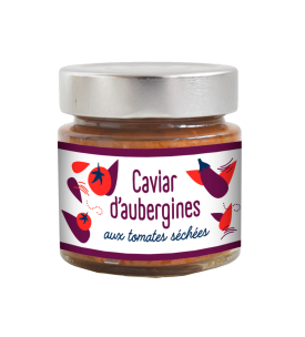 Caviar d'Aubergines aux Tomates Séchées