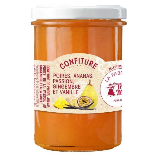 Confiture Poires Ananas Passion Vanille
