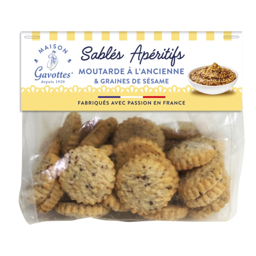 Mini Sablés Apéritifs Saveur Oignon - Maison Gavottes®