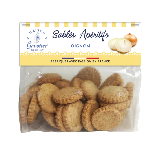 Mini Sablés Apéritifs Saveur Oignon - Maison Gavottes®