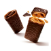 Crêpes Dentelle Chocolat Noir & Fourreau personnalisable | Maison Gavottes®