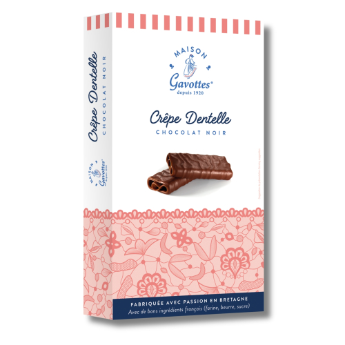 Crêpes Dentelle Chocolat Noir | Maison Gavottes®