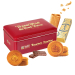 Coffret métal rouge"Ronde Bretonne"