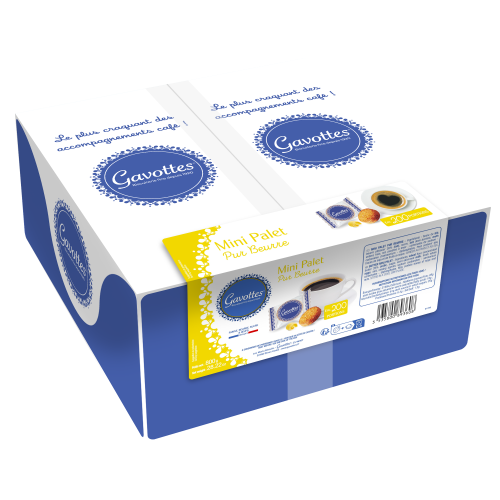 Carton vrac mini palets pur beurre