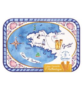 Coffret Crêpe Dentelle Nature Trésor de Bretagne | GAVOTTES® x Amour Breton