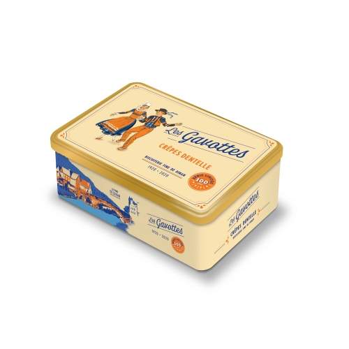Coffret métal Marin OrCrêpes Dentellel'Authentique