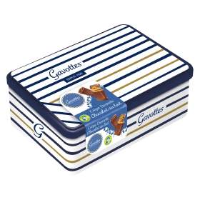 Coffret fer Marin Bleu - Crêpes Dentelle Chocolat au Lait