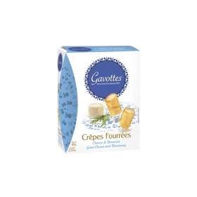 Crêpes Fourrées apéritives Chèvre et Romarin