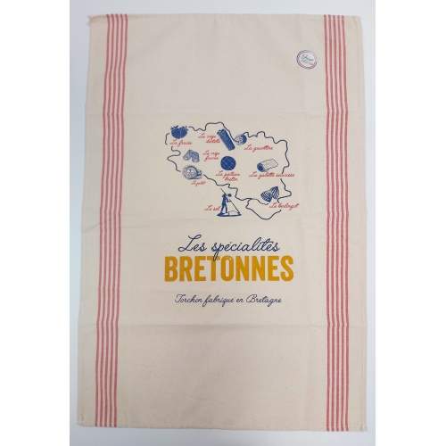 Torchon Les Spécialités Bretonnes