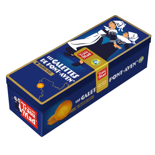 Coffret fer Bicyclette - Crêpes Dentelle Lait et Noir Orange