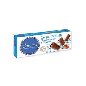 Crêpes Dentelle au Chocolat au Lait et Caramel