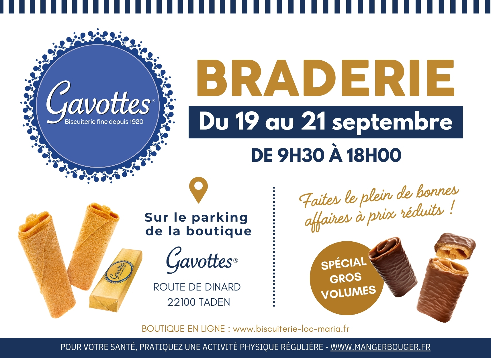 Affiche Braderie Gavottes