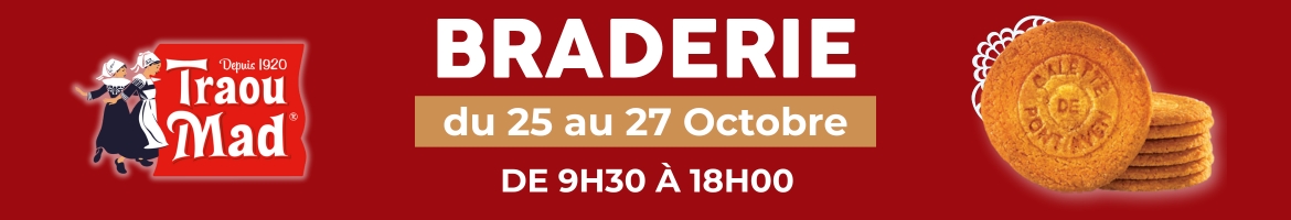 Bandeau Braderie Traou Mad