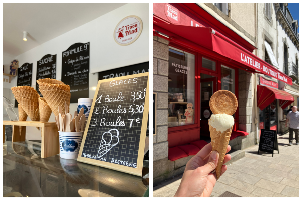 Les glaces de l'Atelier Pâtisserie