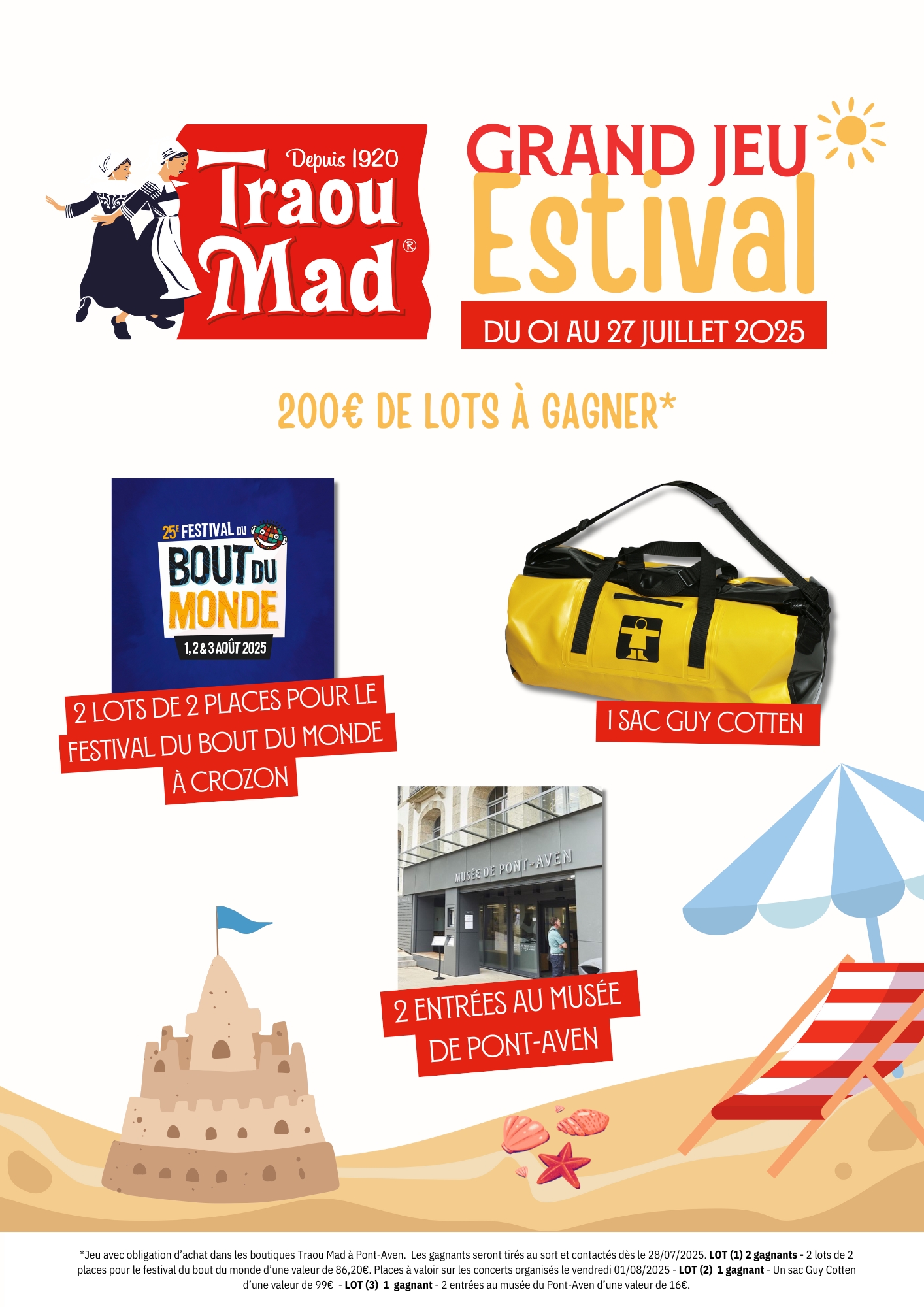 jeu concours estival Traou Mad