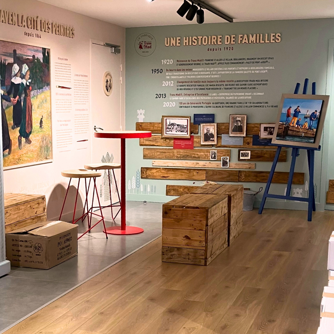 Boutique Traou Mad de Pont Aven -La Fabrique