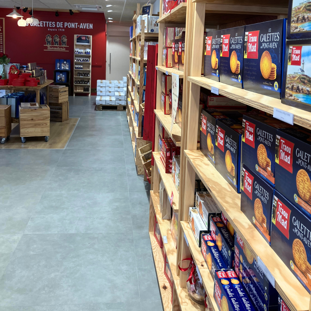 Boutique Traou Mad de Pont Aven -La Fabrique