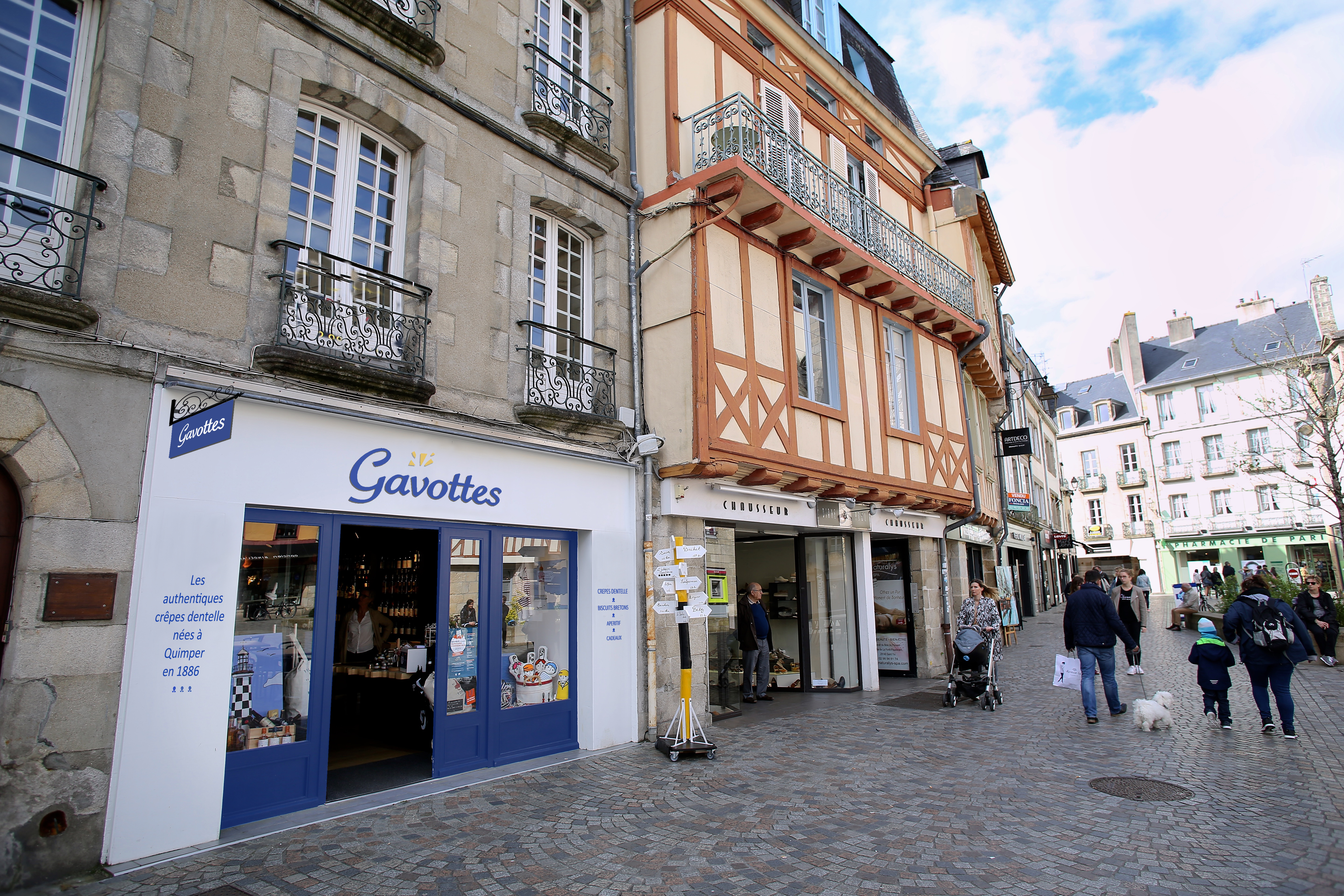 Façade Boutique de Quimper