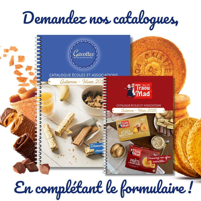 Visuels des catalogues vente écoles et associations
