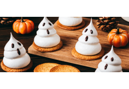Meringues fantômes au chocolat et Galettes Traou Mad®